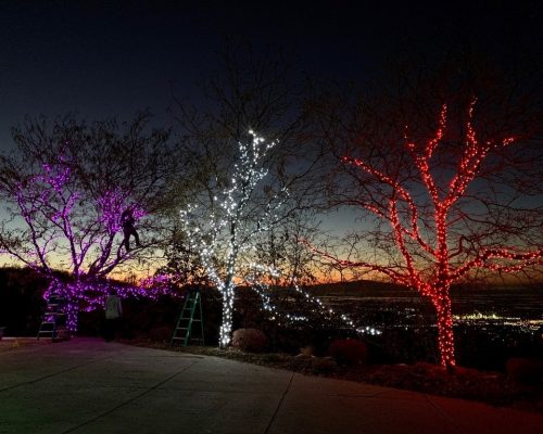 Christmas tree installation